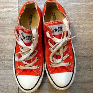Low Top Converse All-Star Orange